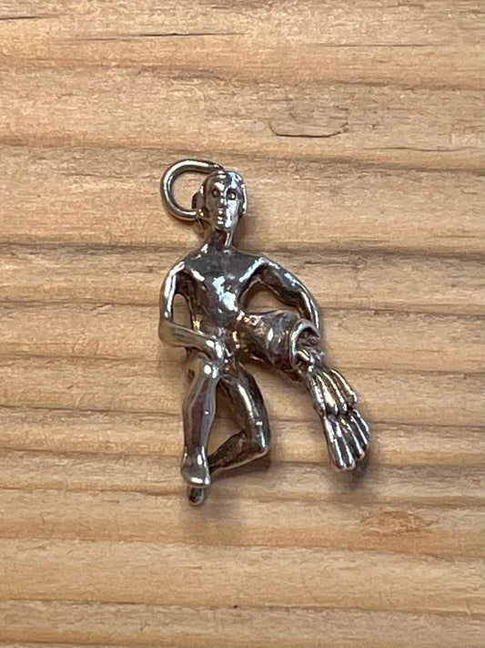 Water Boy 925 Sterling Silver Pendant