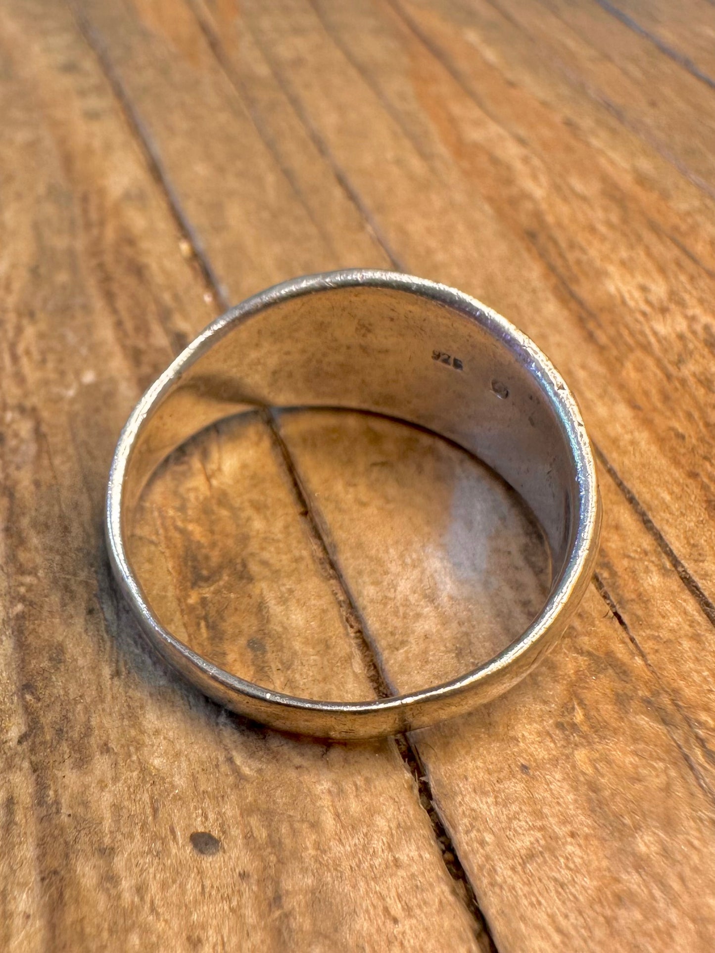 Fertig gravierte Formen 925er Sterlingsilber Ring Größe R1/2