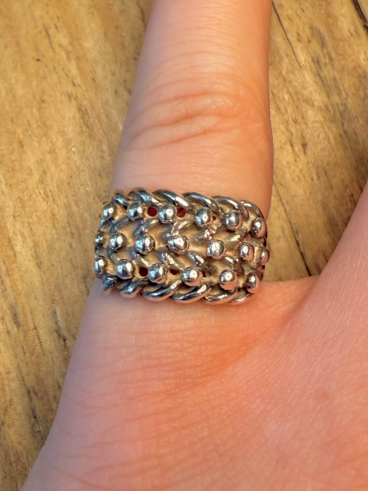 Keepers 925 Sterling Silver Size M Ring