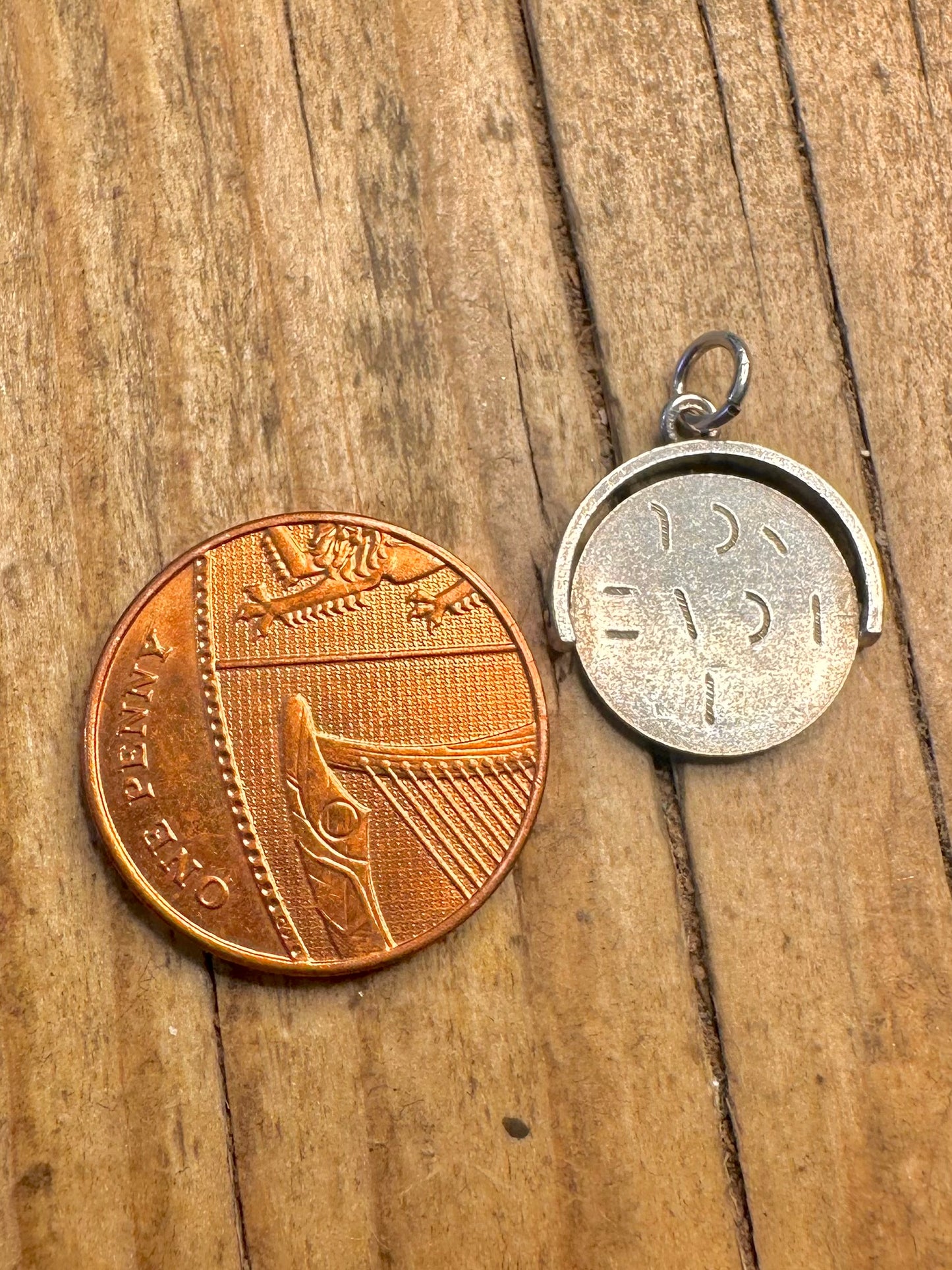 I Love You Spinner 925 Sterling Silber Charm-Anhänger