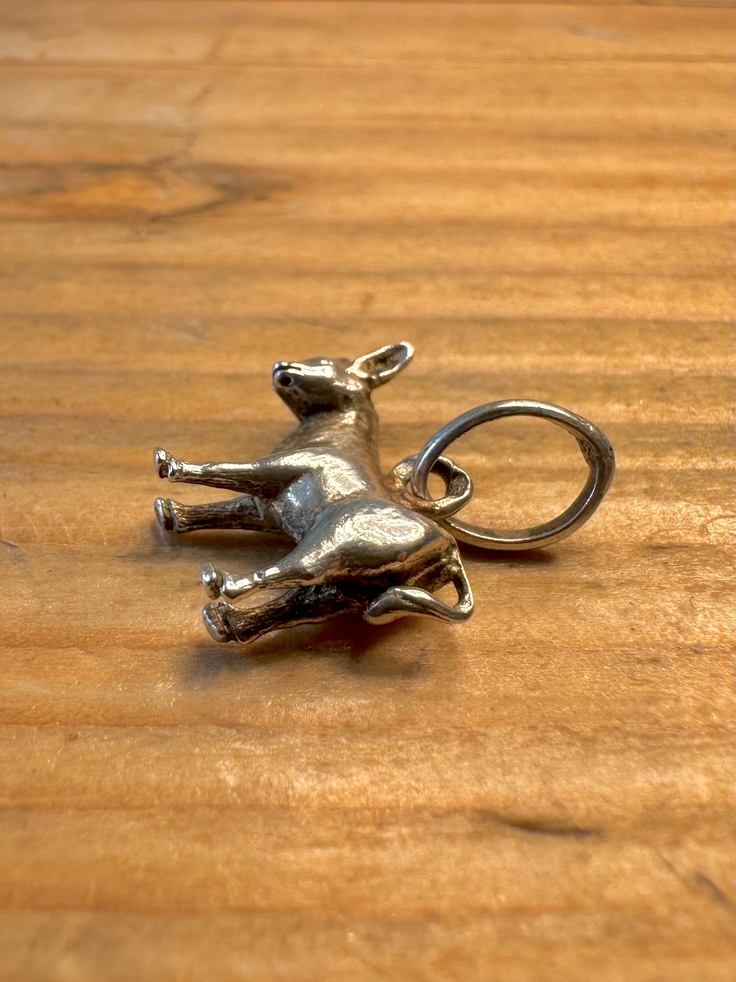 Donkey 925 Sterling Silver Charm Pendant