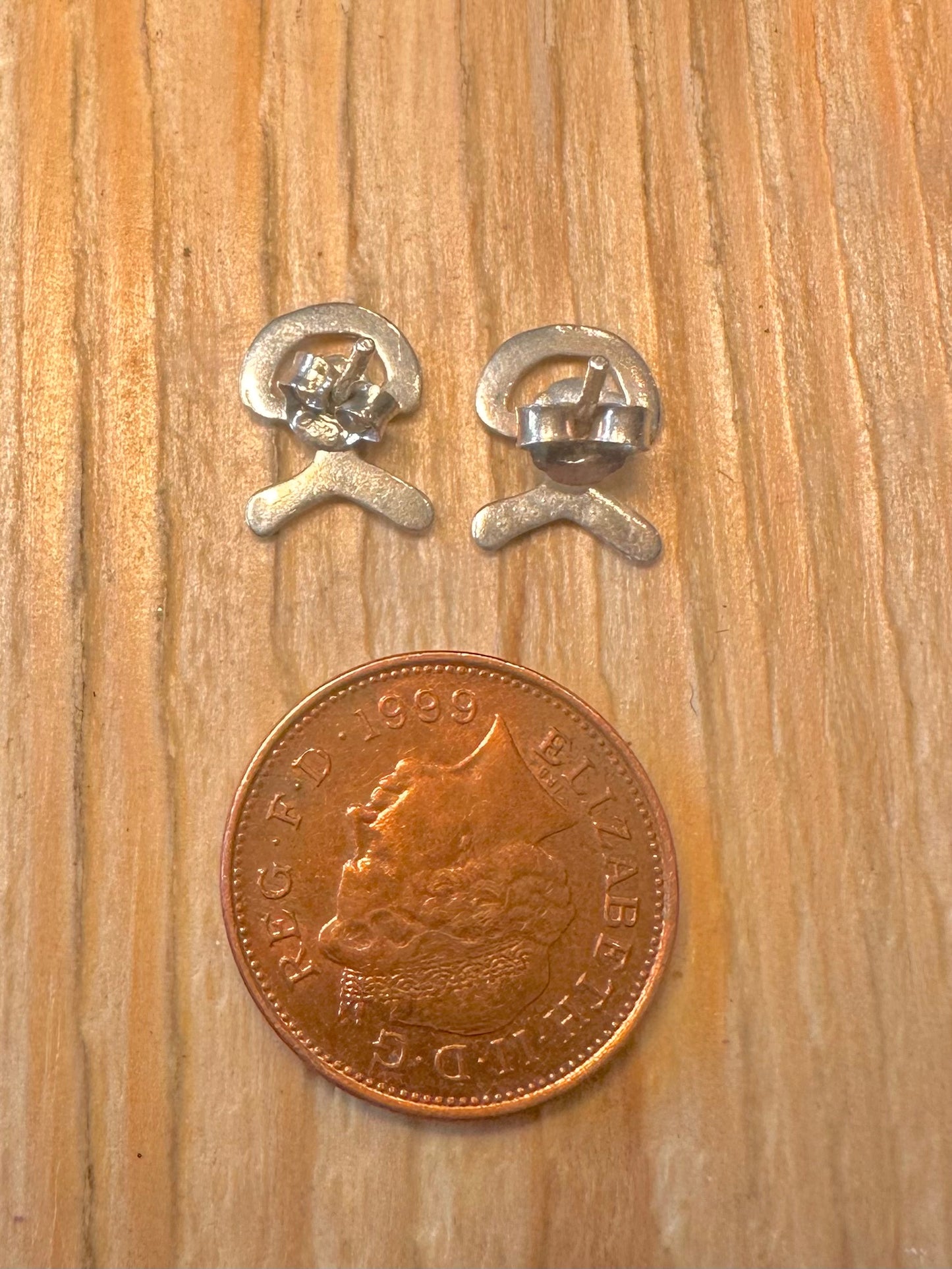 Vintage Indalo 925 Sterling Silver Stud Earrings