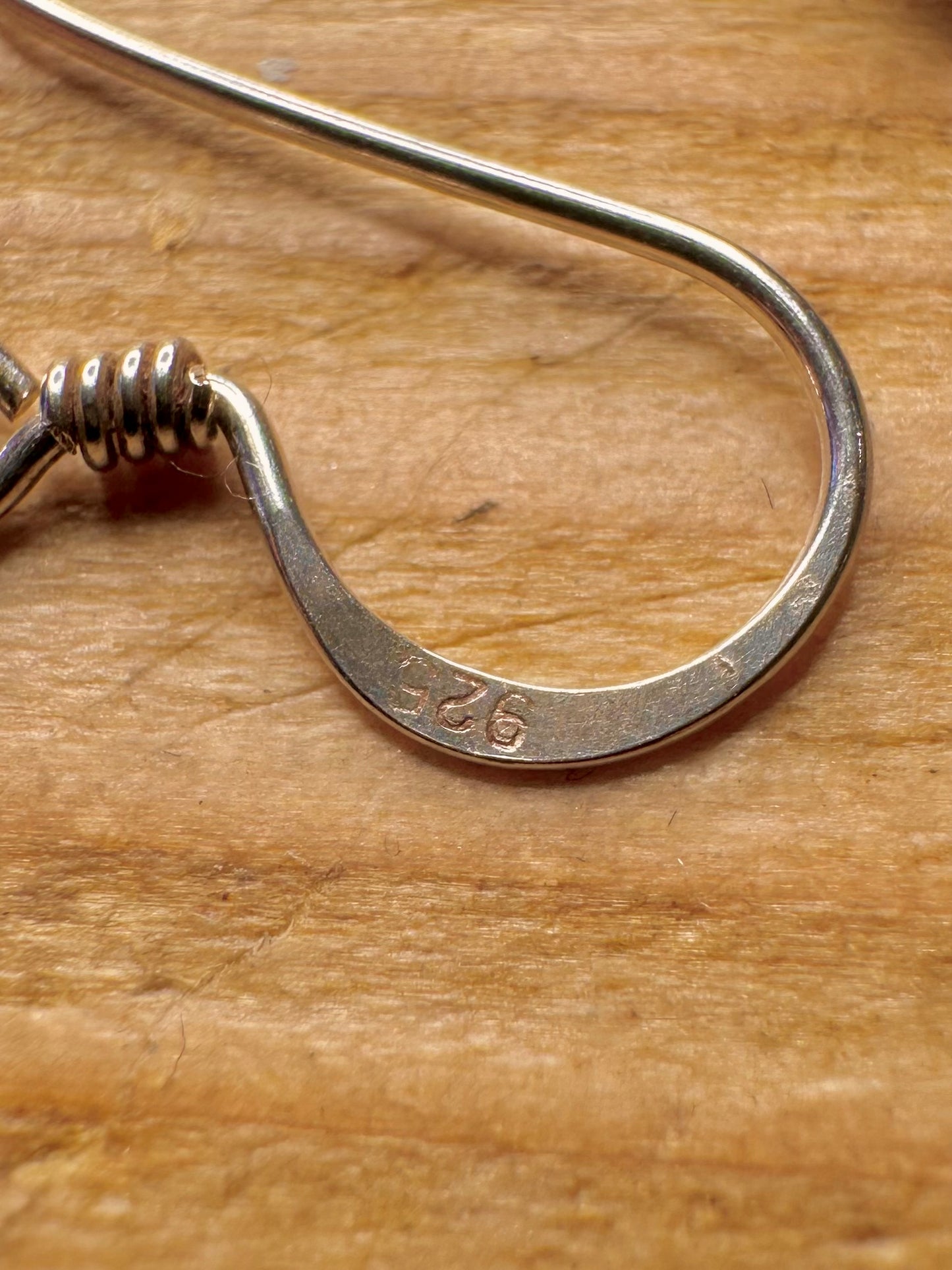 Vintage Filigrane Ohrhänger aus 925er Sterlingsilber