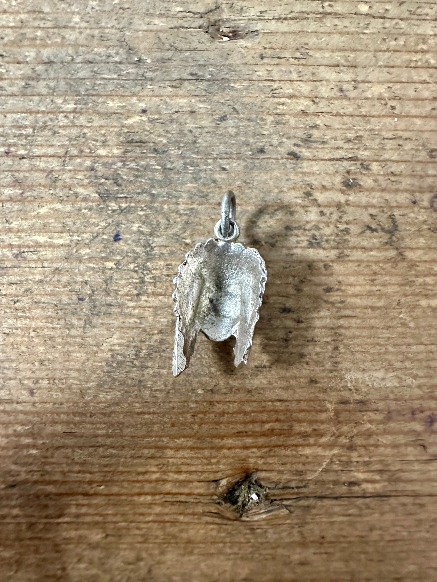 Vintage Native American 925 Silver Charm Pendant