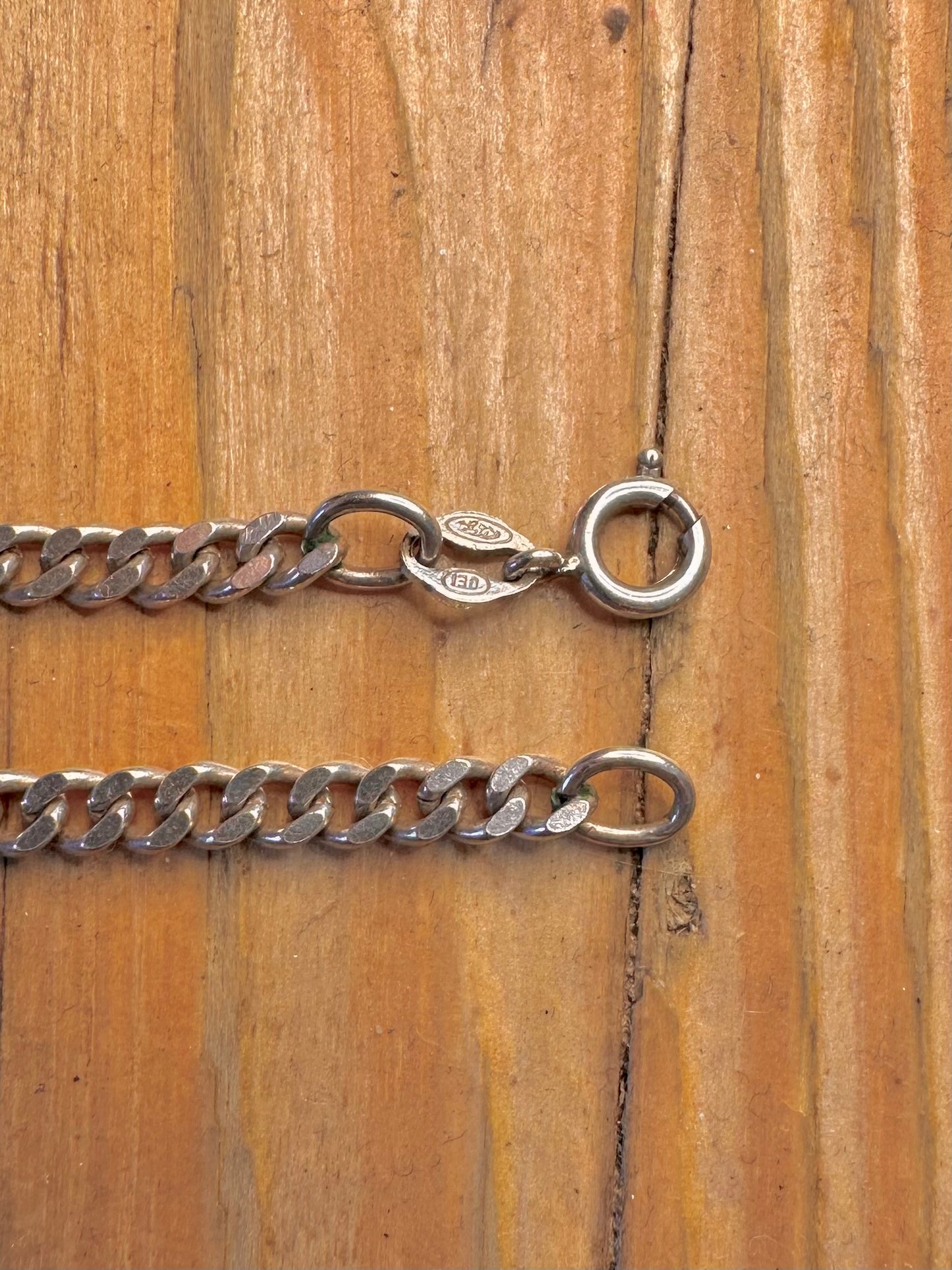 Curb Chain 925 Sterling Silver 24 inch Necklace