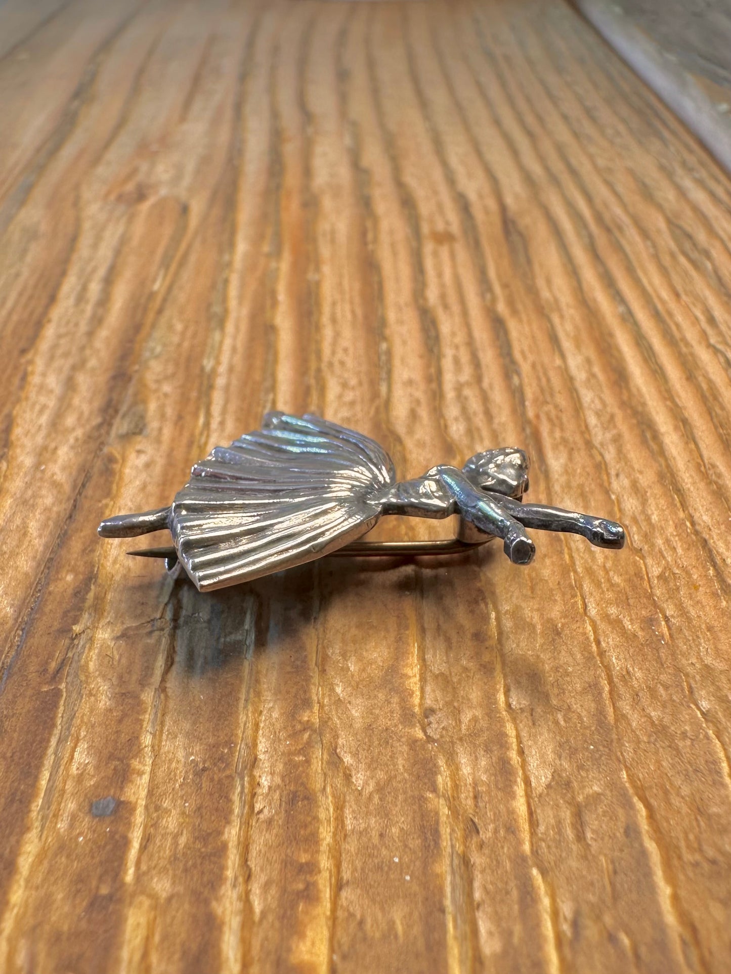 Ballerina 1948 Maker D.H Phillips 925 Sterling Silver Brooch