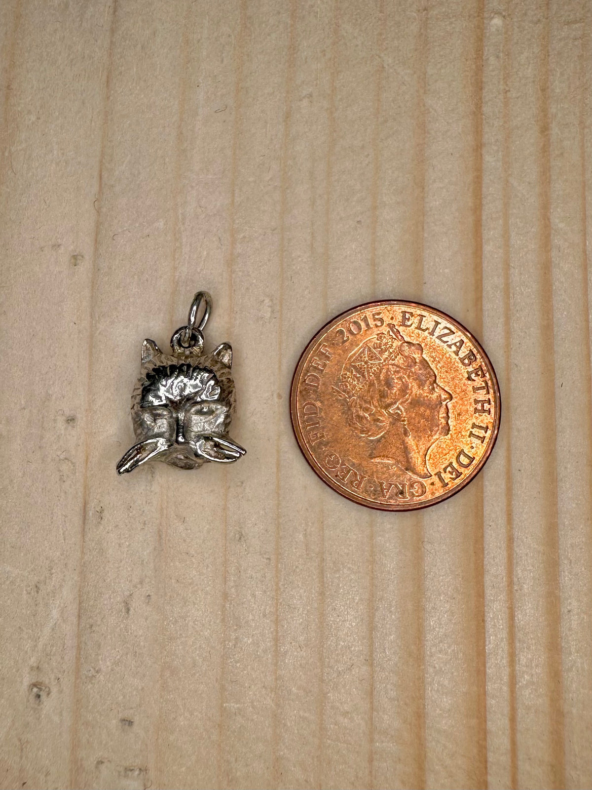 Cat Head 925 Sterling Silver Pendant