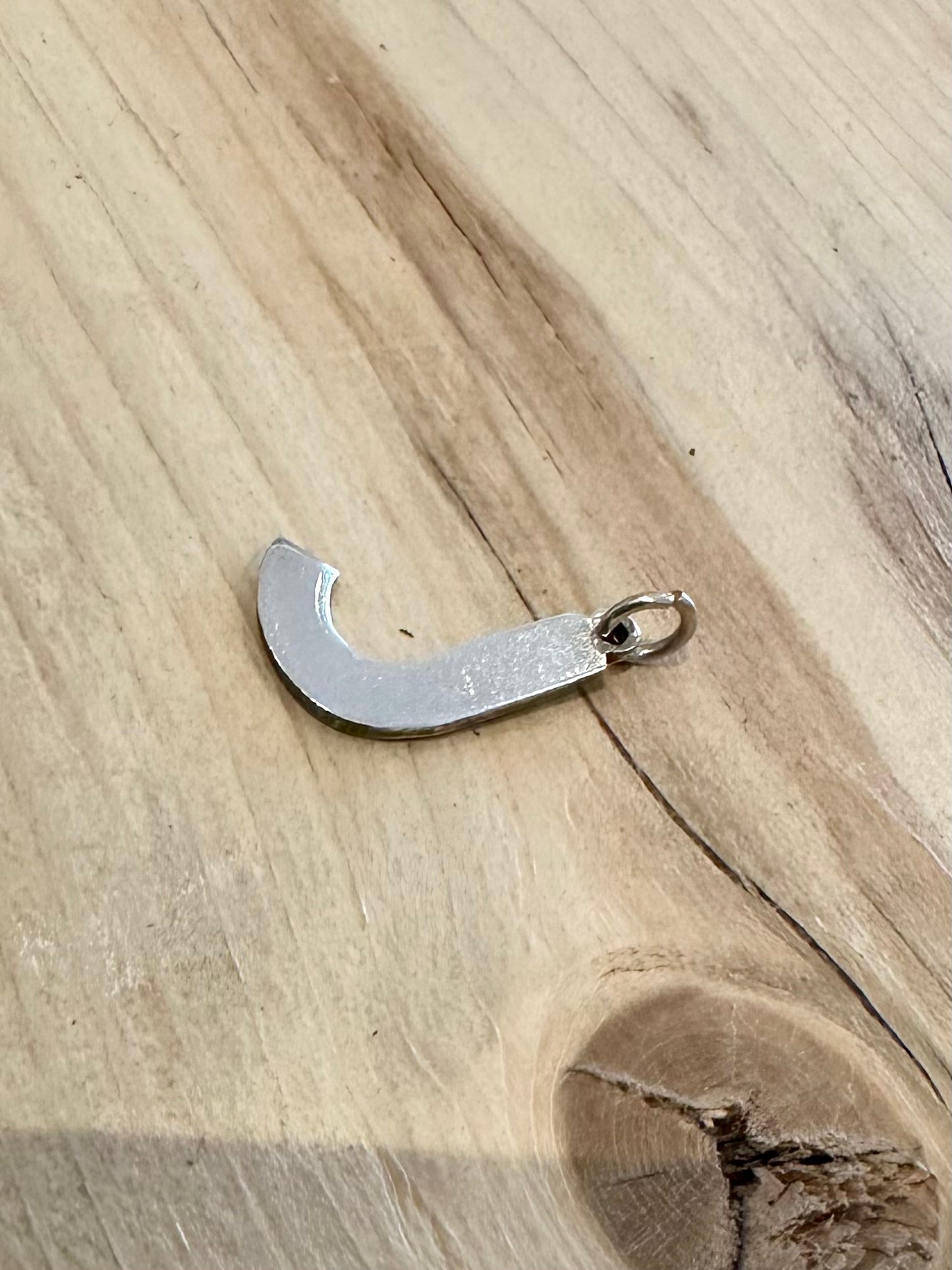 Vintage J Letter 925 Silver Pendant