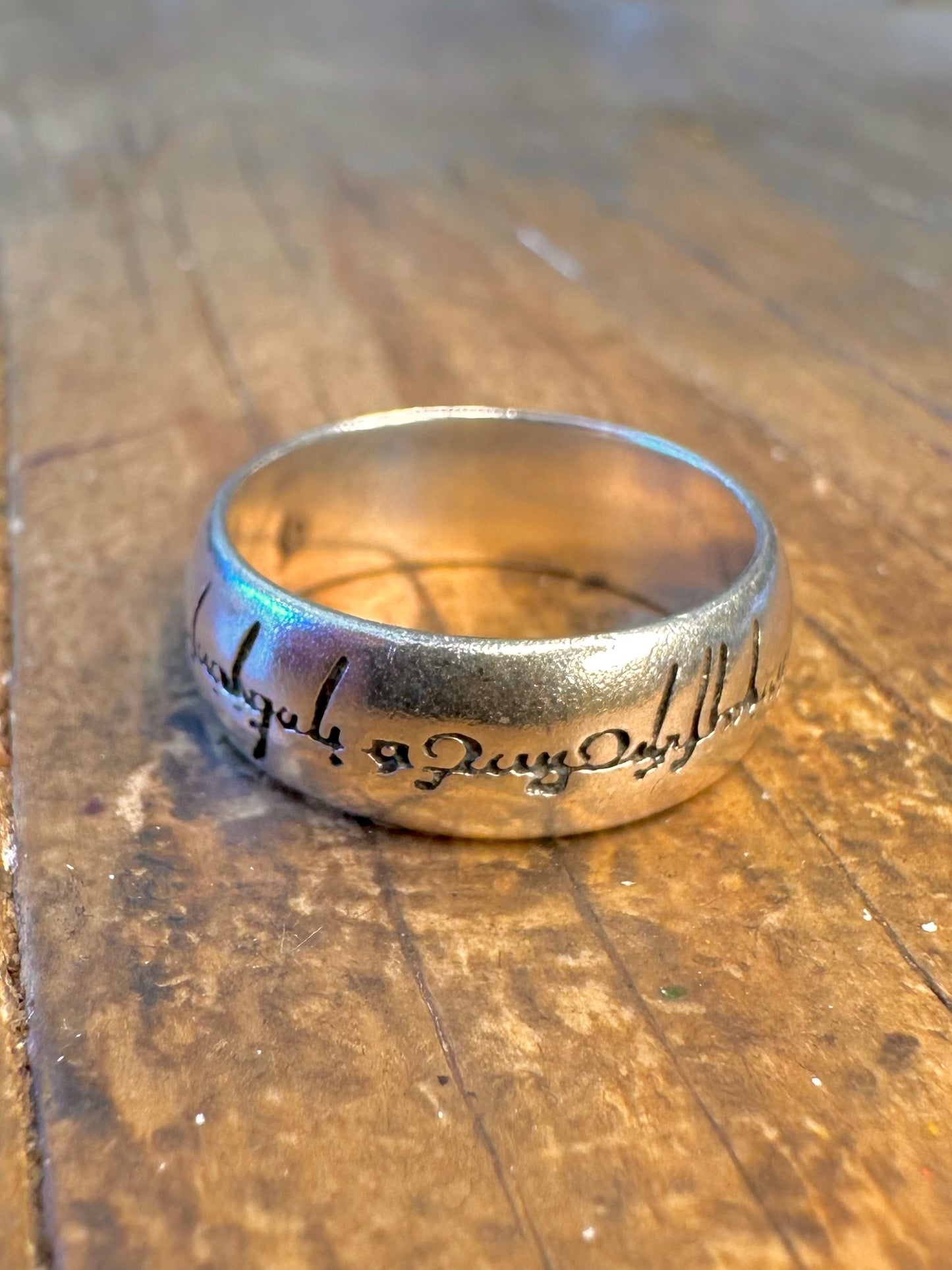 Lord of the Rings Band Maker Fusion 925 Sterling Silver Size M1/2 Ring