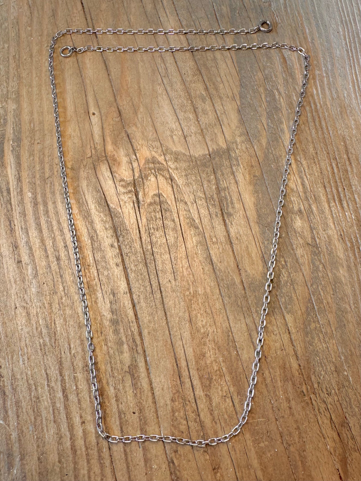 Cable Link Chain 925 Sterling Silver 25 inch Necklace