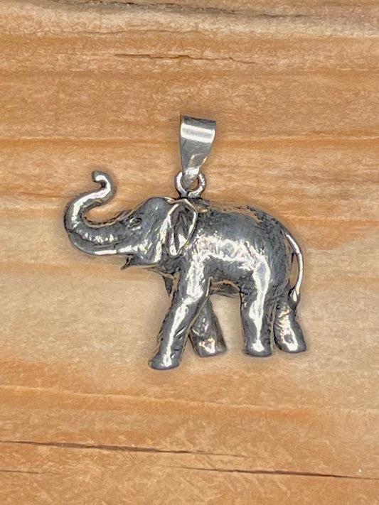 Elephant 925 Sterling Silver Pendant
