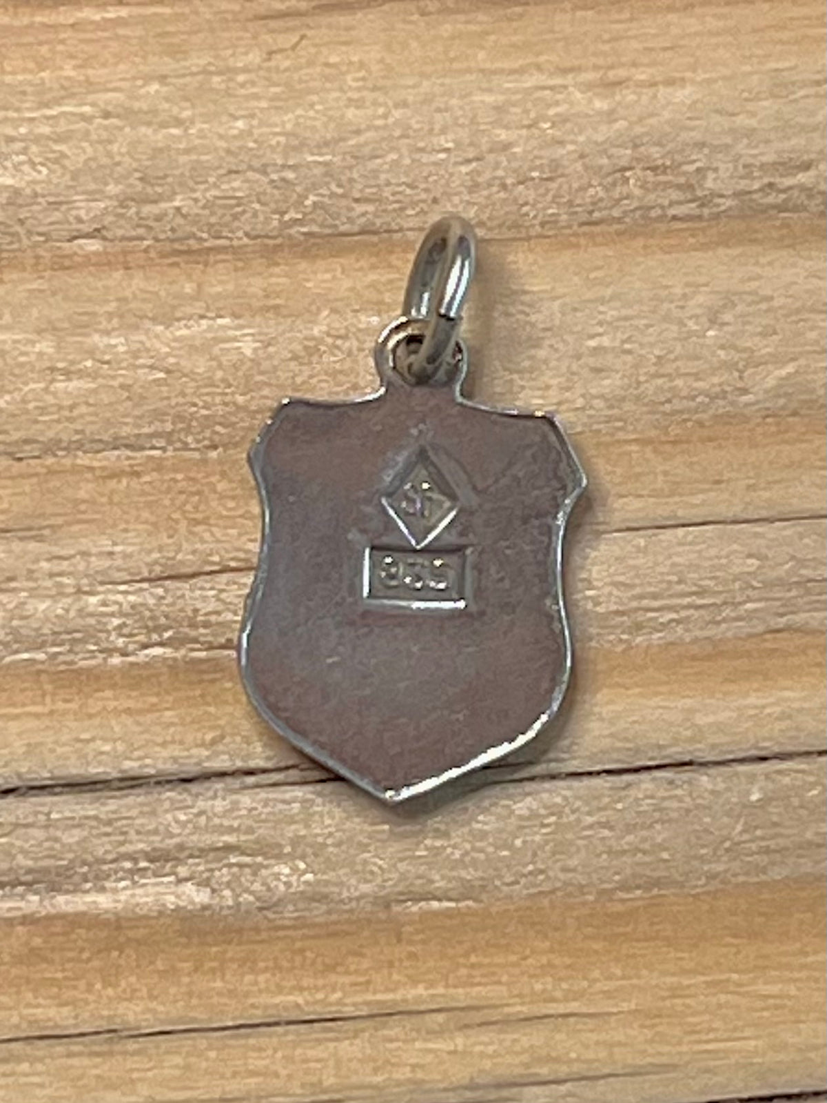 Small Enamel Amsterdam Maker SF 835 Silver Pendant