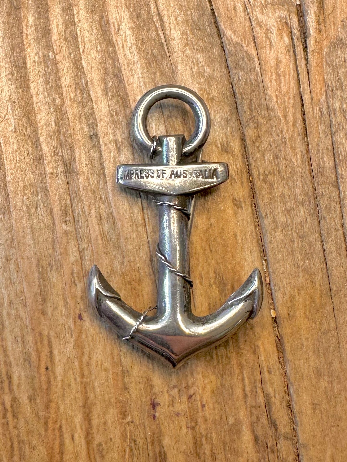 Empress of Australia 1932 Anchor 925 Sterling Silver Brooch