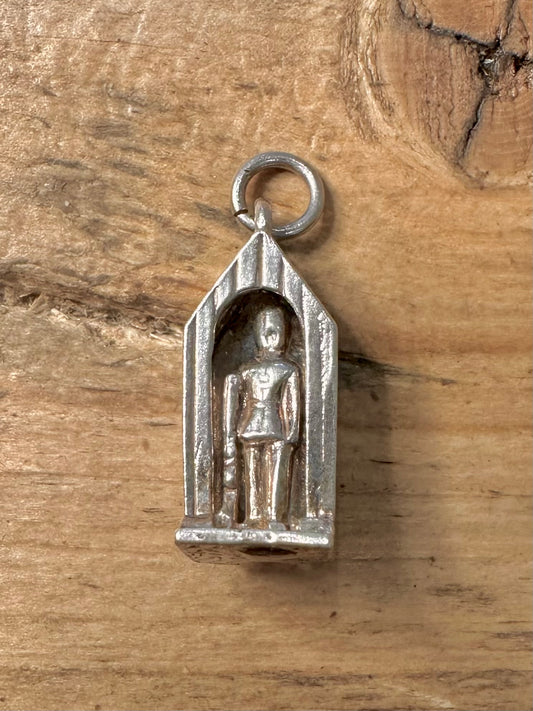 Vintage Buckingham Palace Guard Articulated 925 Silver Pendant
