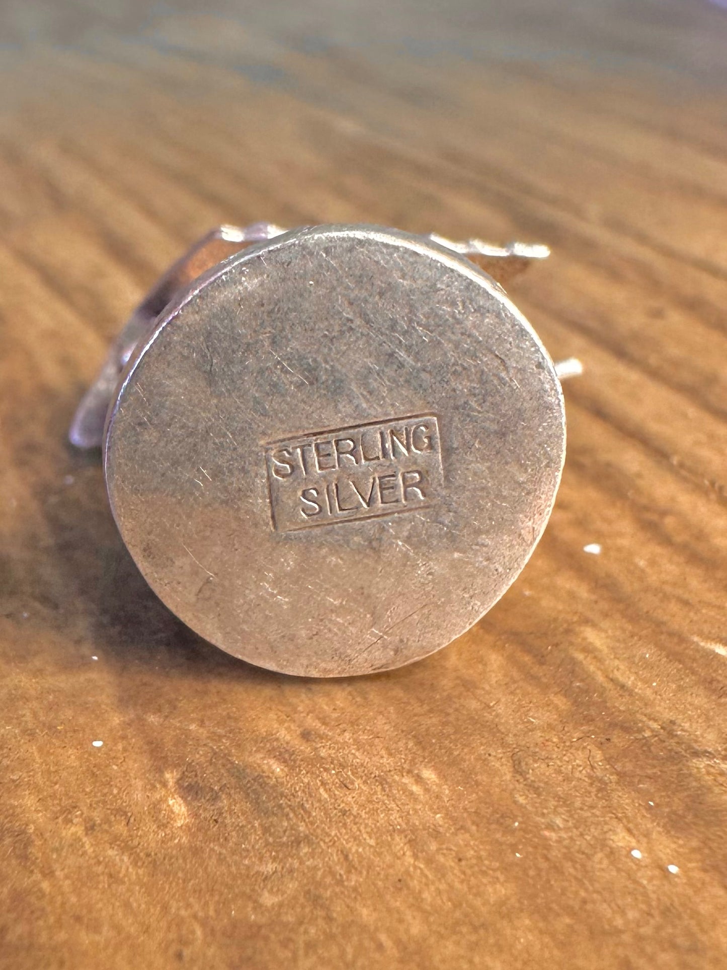 Wunschbrunnen Drehbarer Eimer 925 Sterling Silber Charm-Anhänger