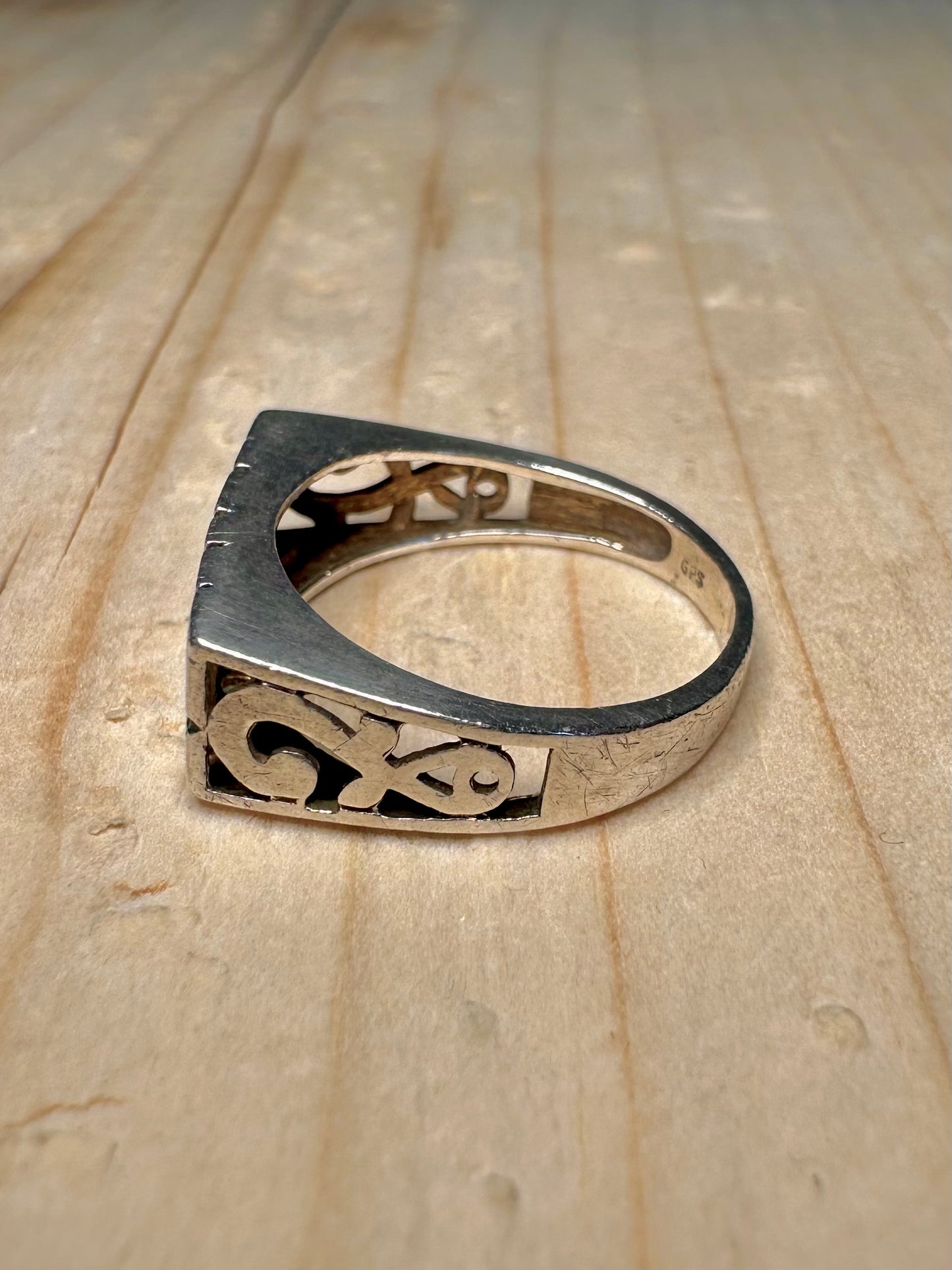 Sister 925 Sterling Silver Size U Ring