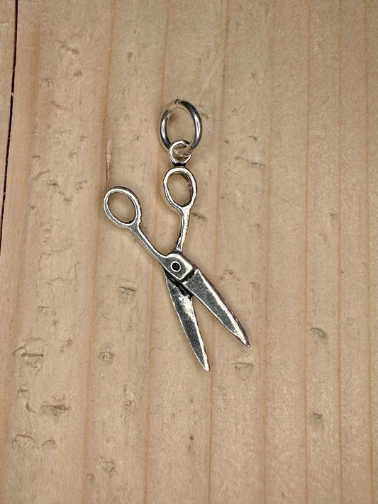 Scissors 925 Sterling Silver Pendant