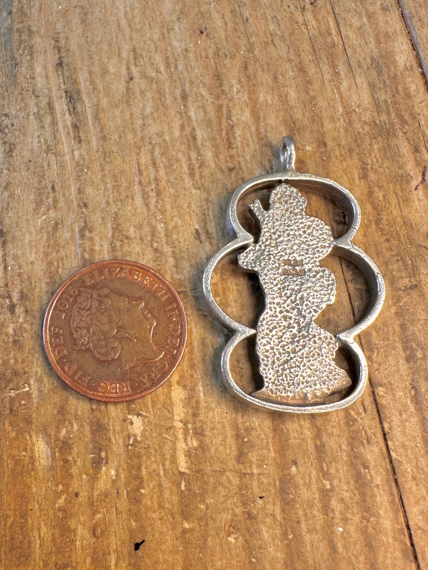 Toye Kenning & Spencer 1977 St Christopher 925 Sterling Silver Pendant