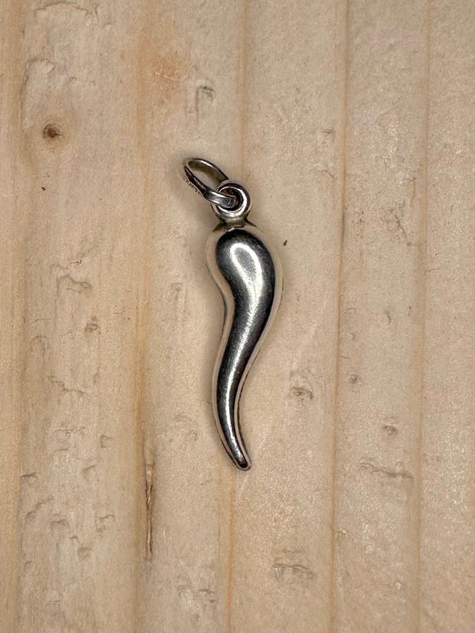 Chilli Pepper 925 Sterling Silver Pendant