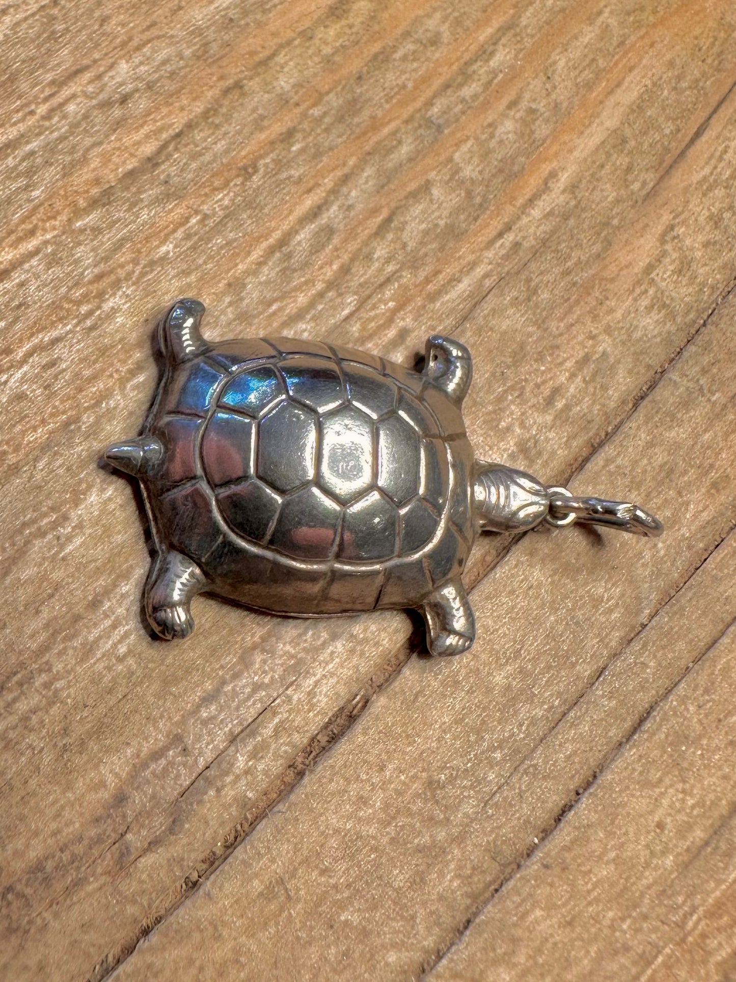 Vintage Georg Jensen Ltd Turtle 925 Sterling Silver Pendant