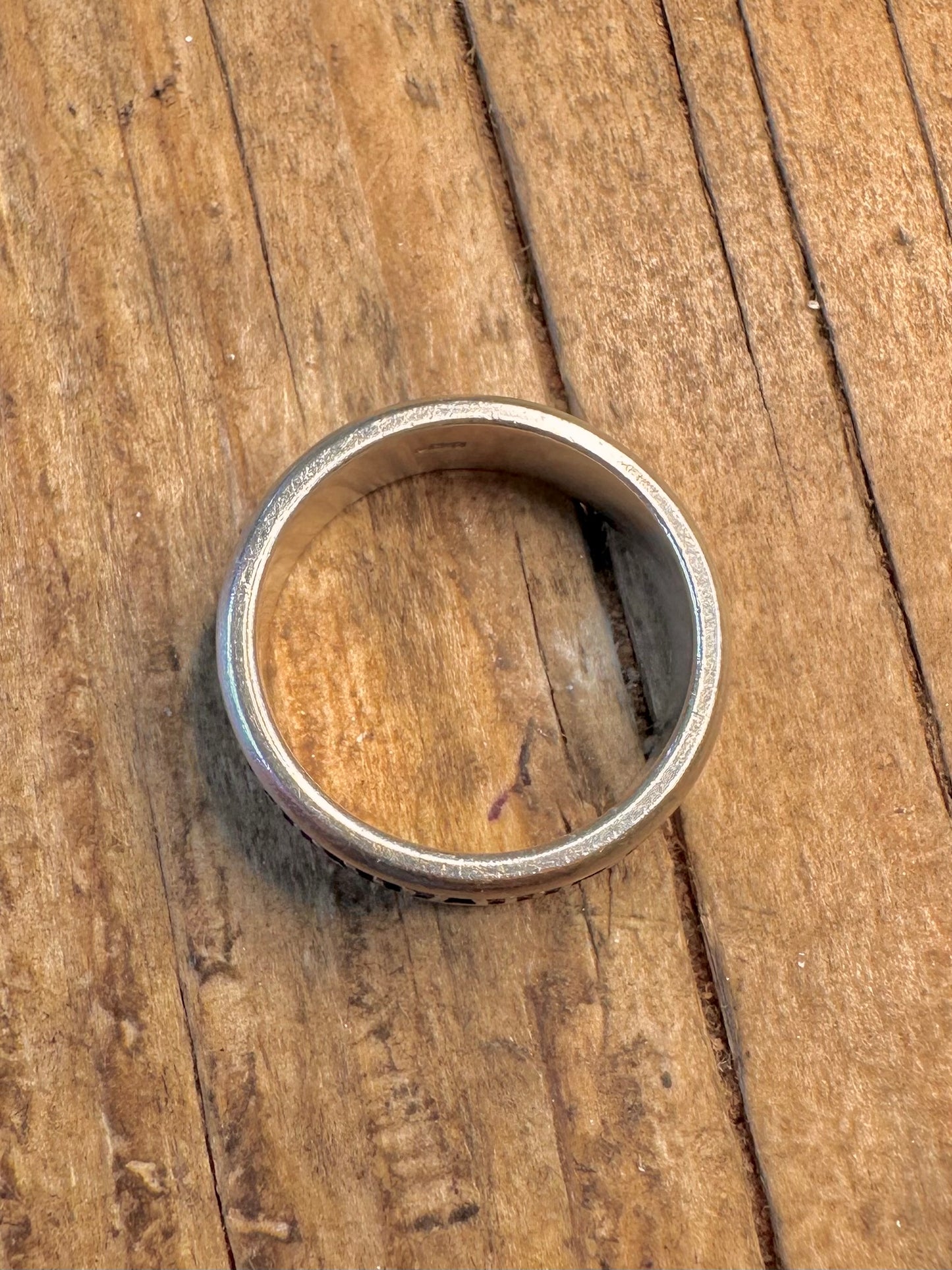 Skyran Twilight Emaille 925 Sterlingsilber Ring Größe M1/2