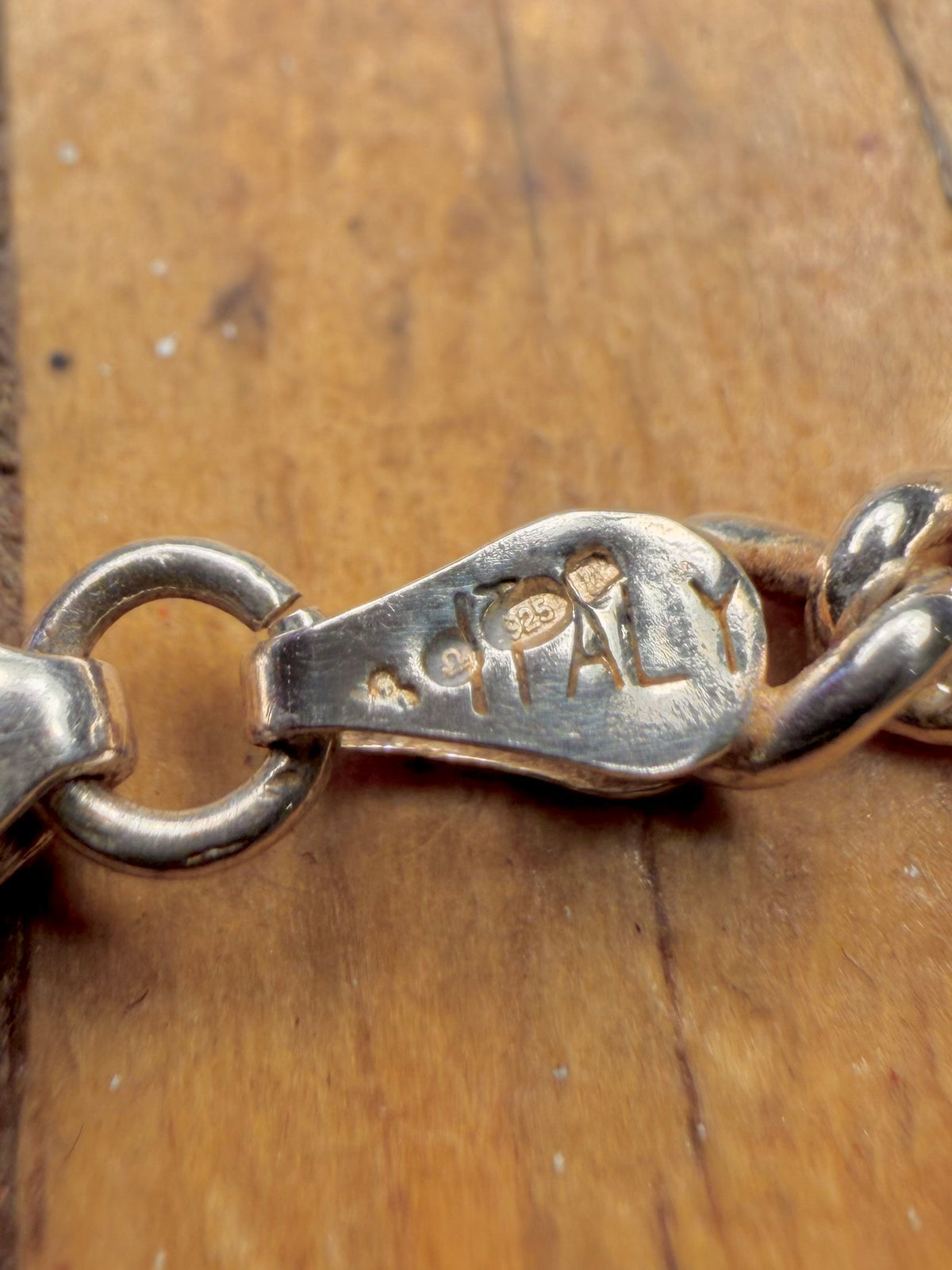 Close Link Curb Chain 1994 Italian 18 inch Necklace ￼