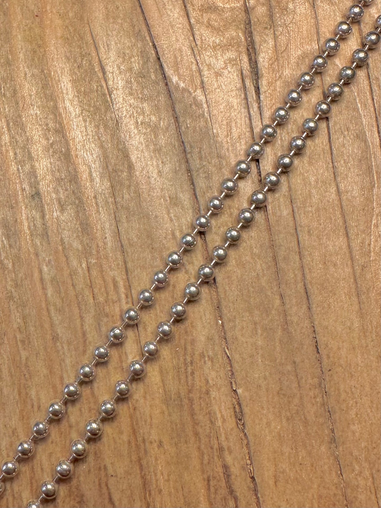 Vintage Thomas Sabo Ball Chain 925 Sterling Silver 21 inch Necklace