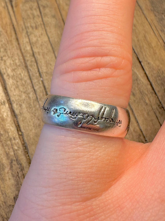 Lord of the Rings Band Maker Fusion 925 Sterling Silver Size M1/2 Ring
