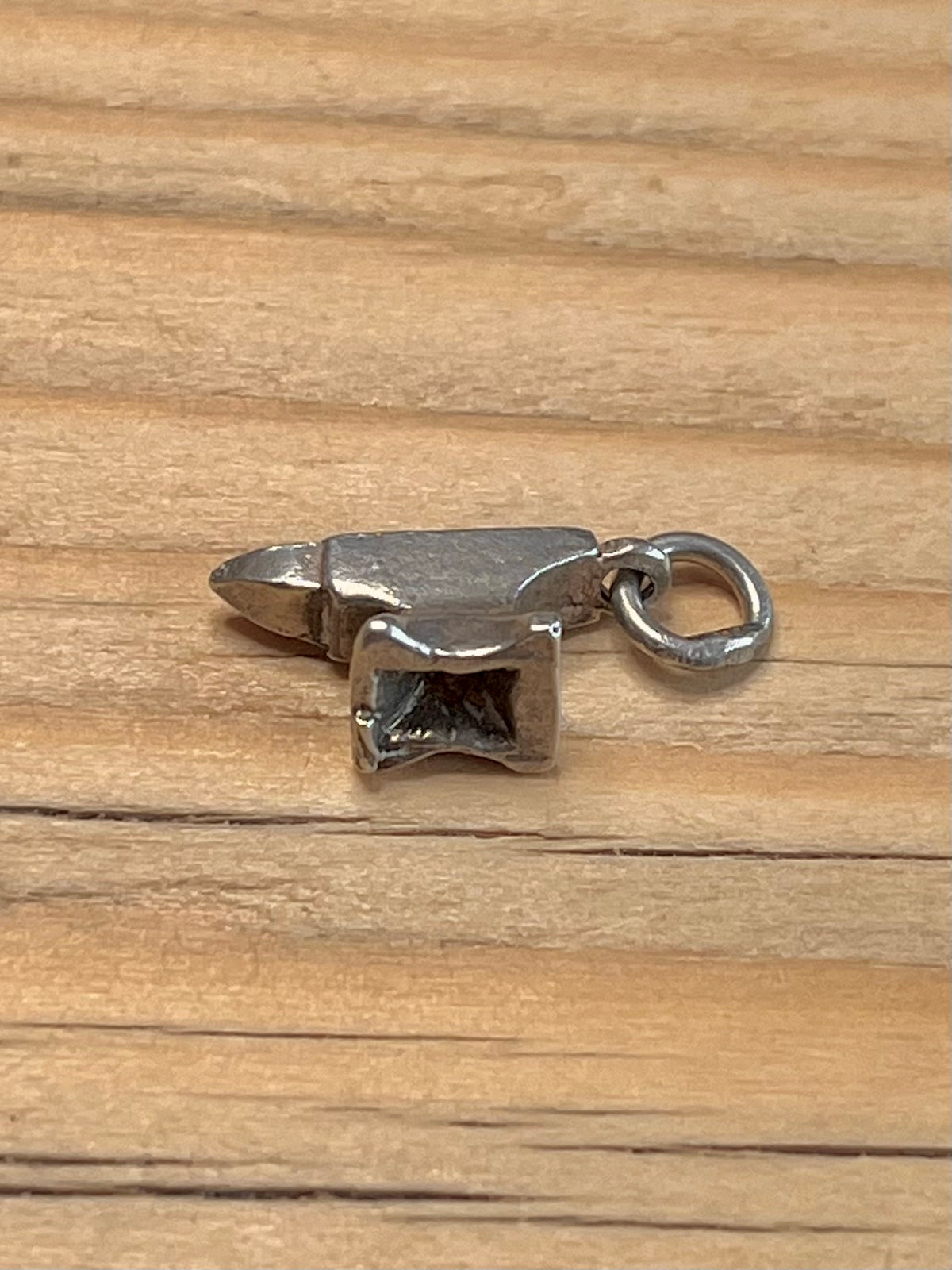Small Anvil 925 Sterling Silver Pendant