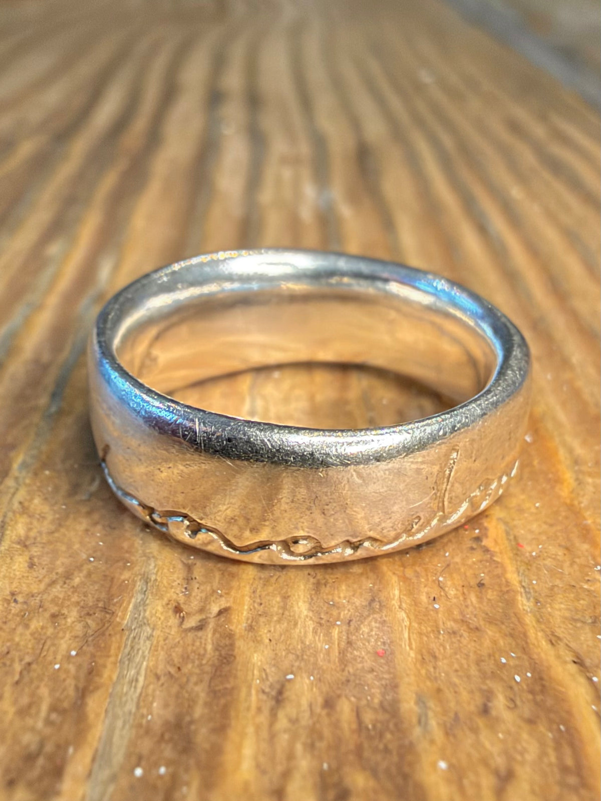 Diana Porter 2000 On and On Band 925 Sterling Silver Size L1/2 Ring