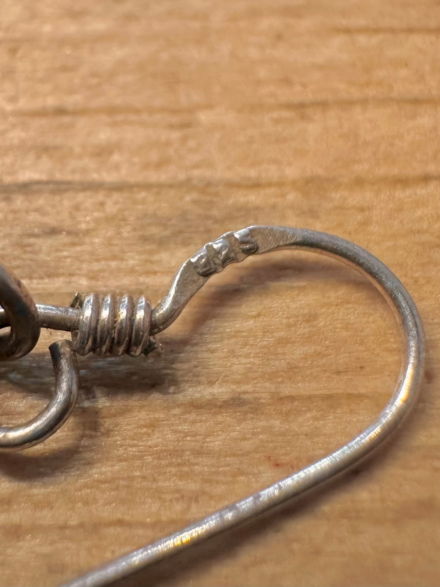Vintage Turtle Dangle 925 Silver Earrings