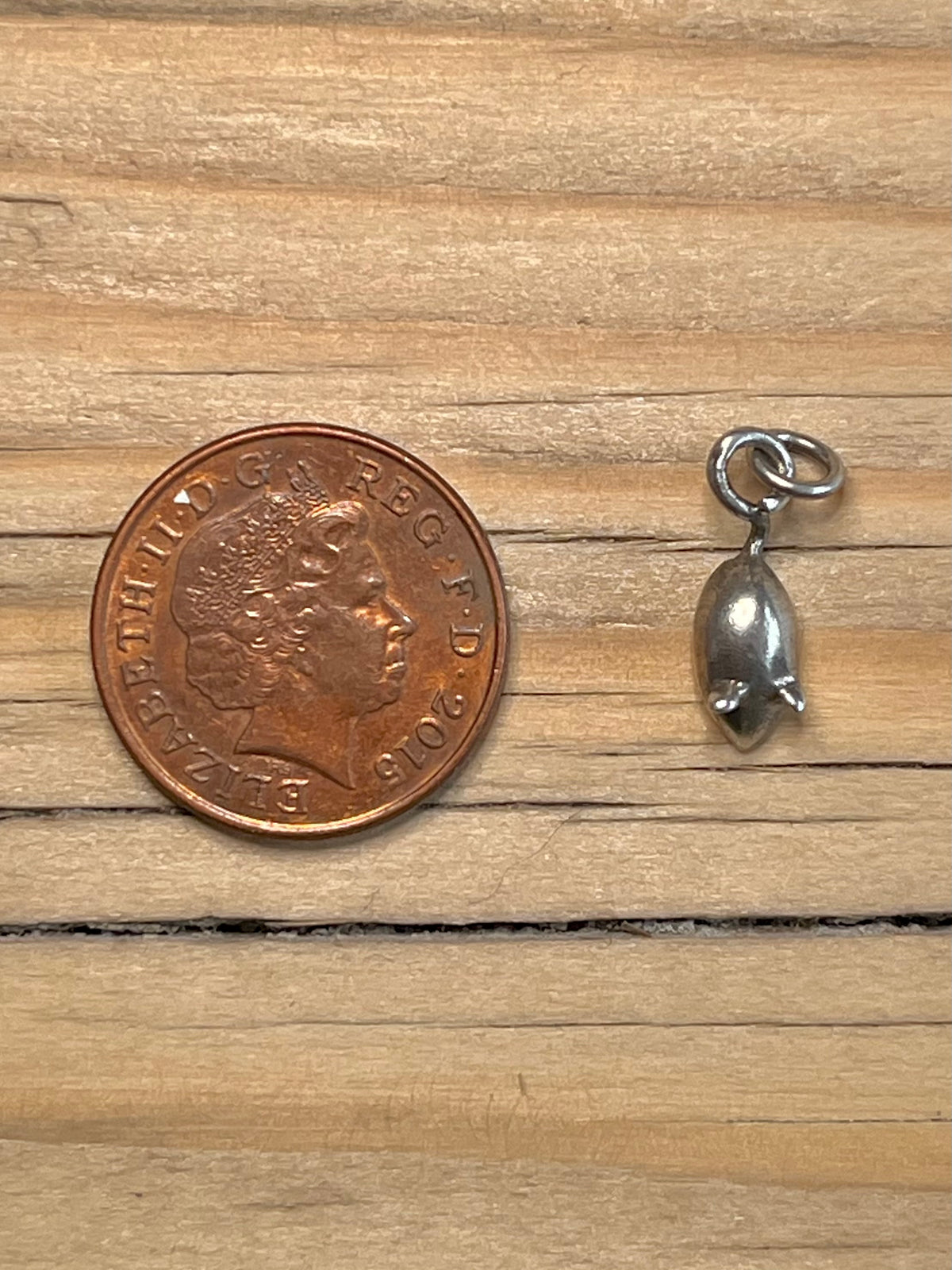 Small Mouse 925 Sterling Silver Pendant