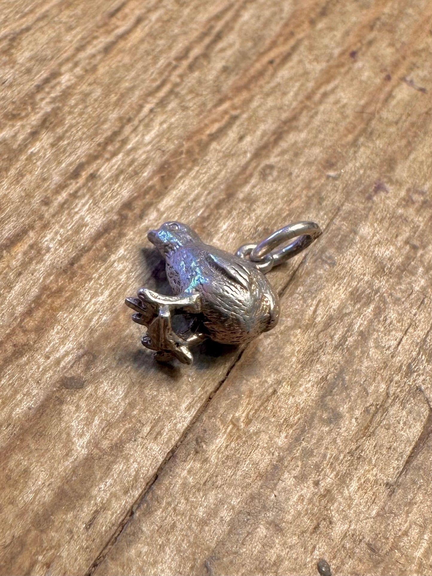 Kleines Küken 925 Sterling Silber Charm-Anhänger