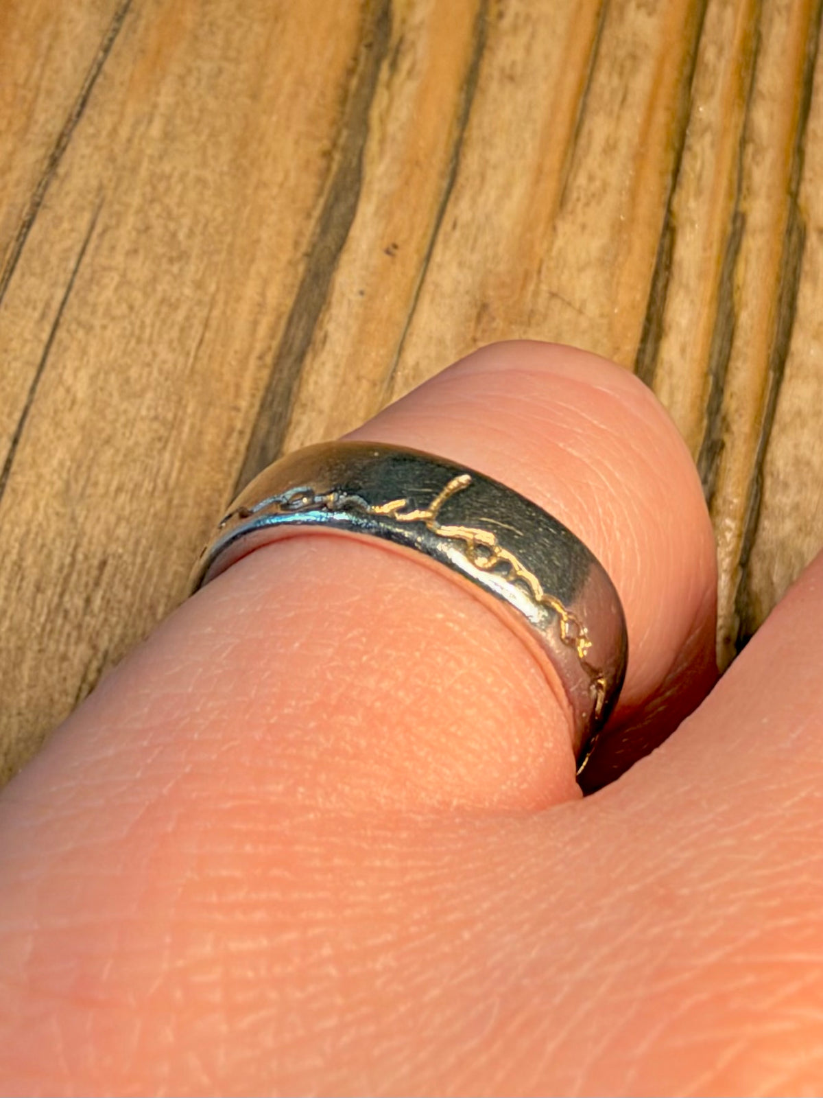 Diana Porter 2000 On and On Band 925 Sterling Silver Size L1/2 Ring