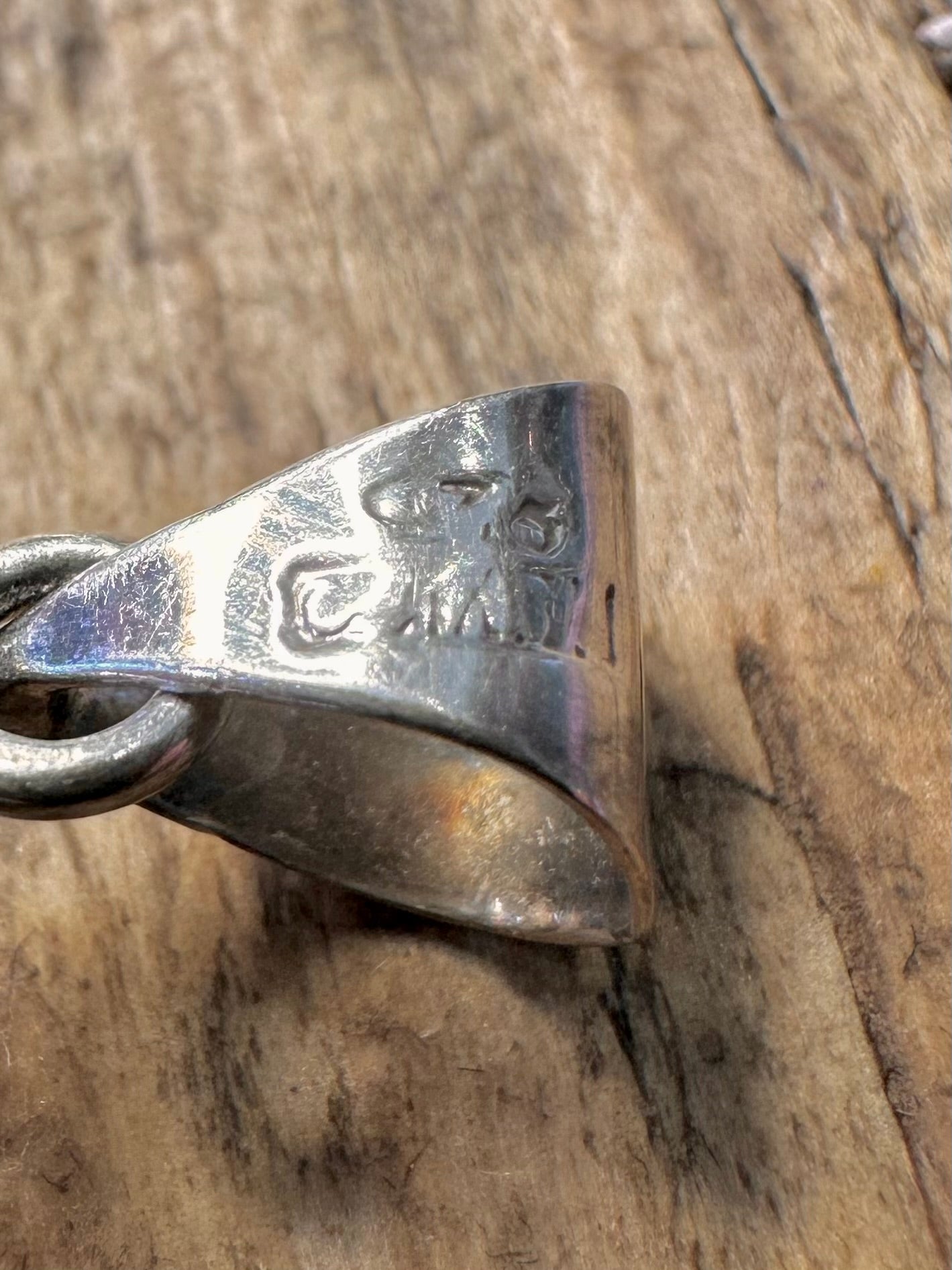 Sonne und Mond Konfetti 925 Sterlingsilber Anhänger