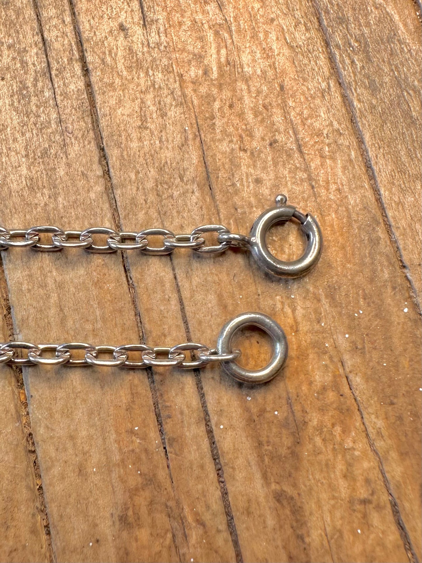 Cable Link Chain 925 Sterling Silver 25 inch Necklace
