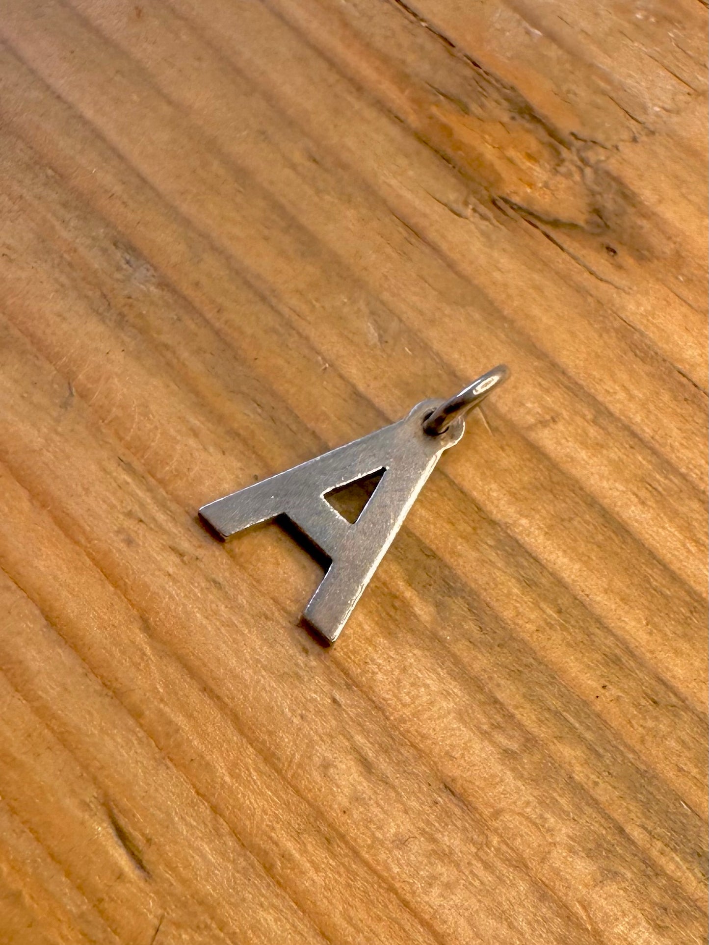 Letter A 925 Sterling Silver Pendant