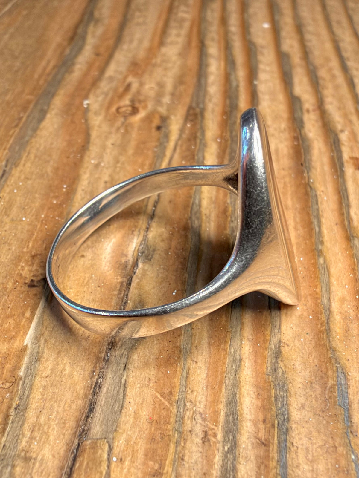 Oval Signet 925 Sterling Silver Size X Ring