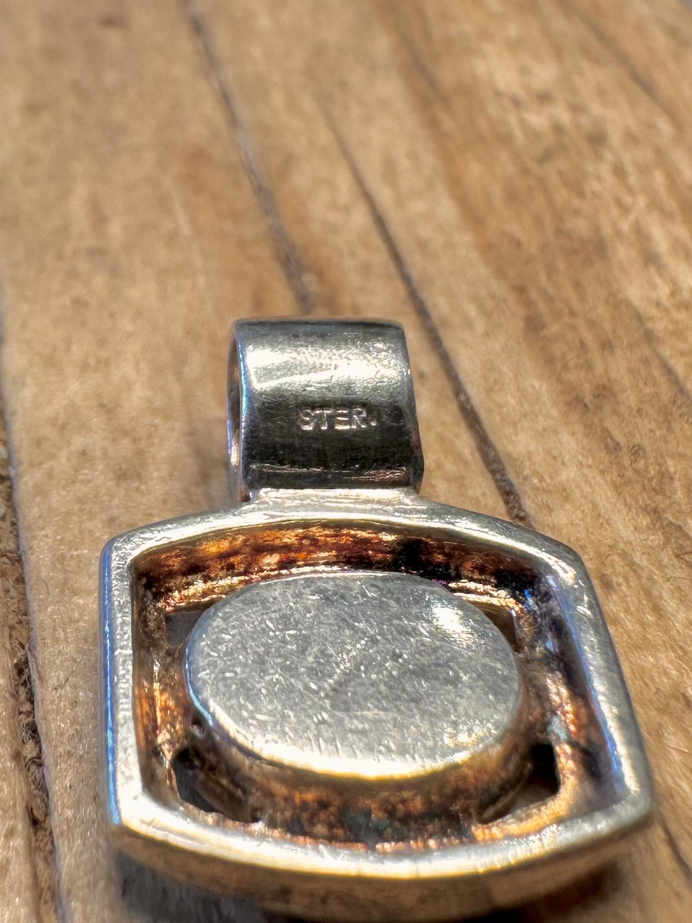 Modern Opal 925 Sterling Silver Pendant