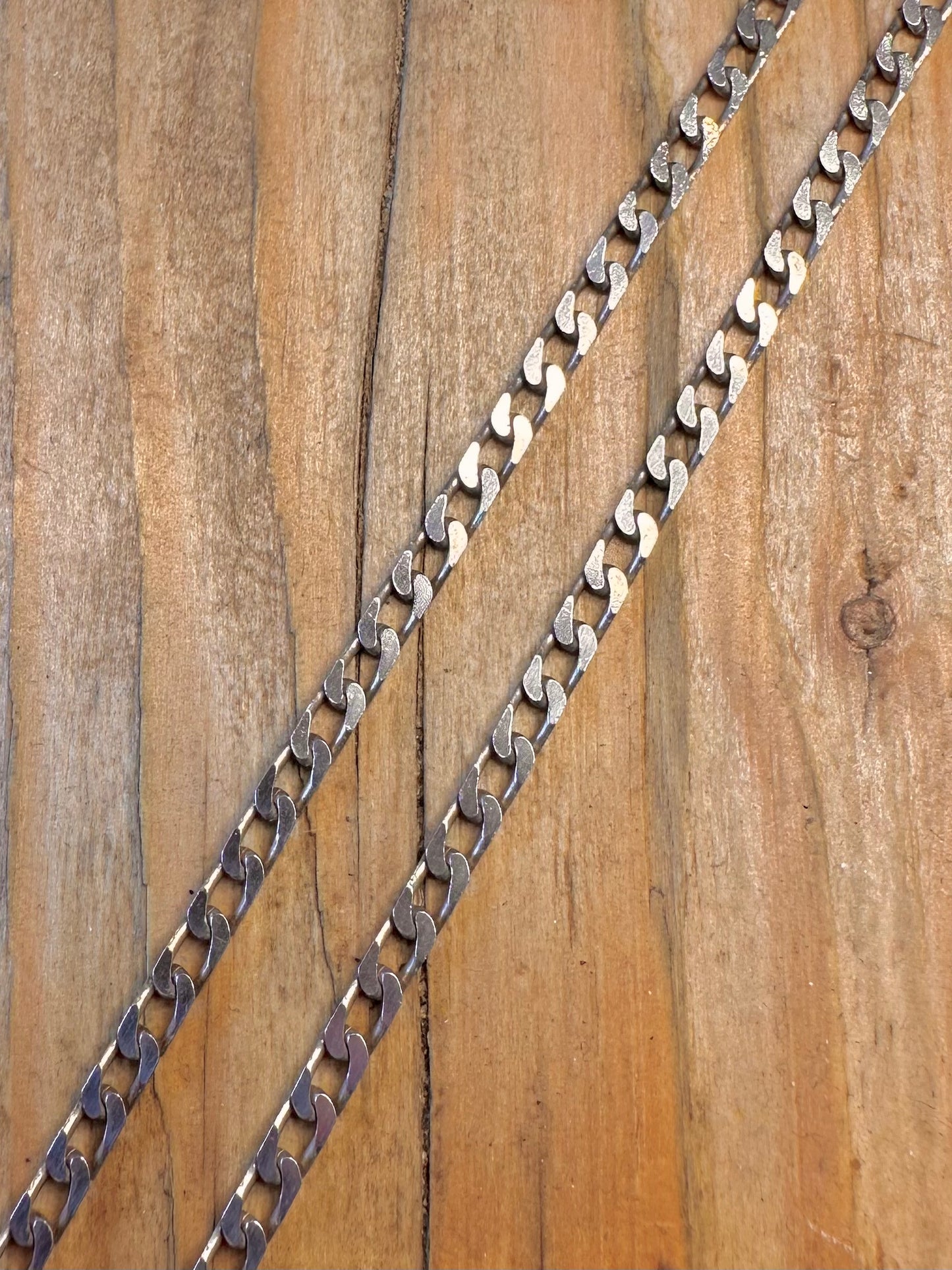 Curb Chain 1988 925 Sterling Silver 16.5 inch Necklace