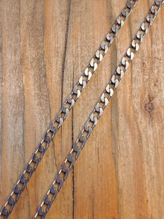 Curb Chain 1988 925 Sterling Silver 16.5 inch Necklace