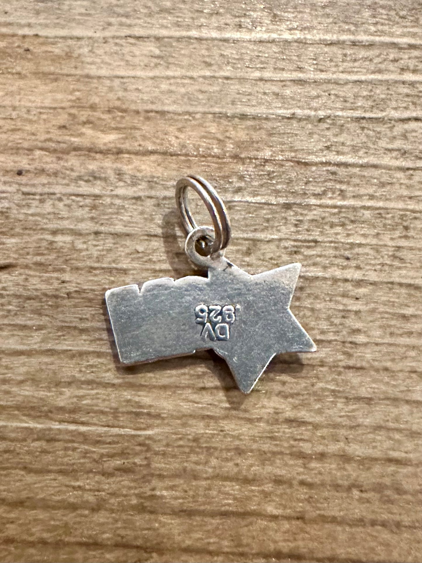 Vintage Son Star 925 Silver Pendant