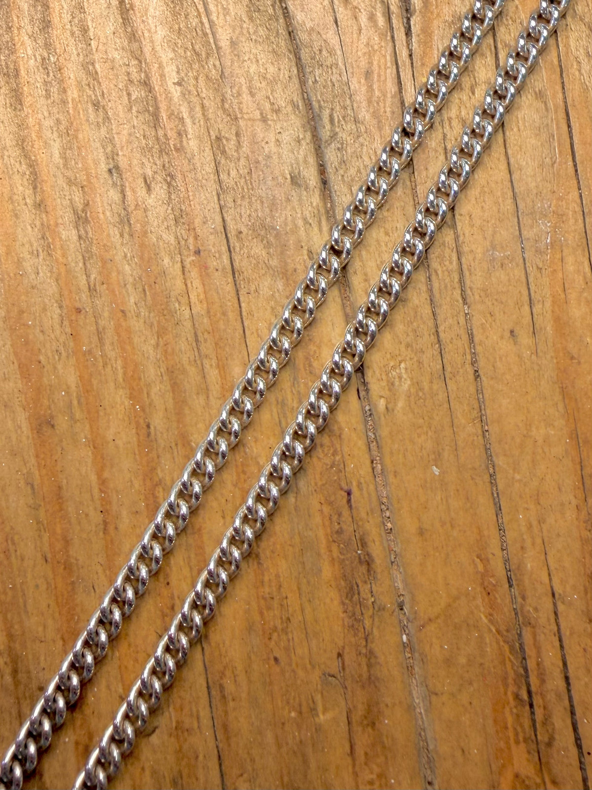Close Link Curb Chain 1994 Italian 18 inch Necklace ￼
