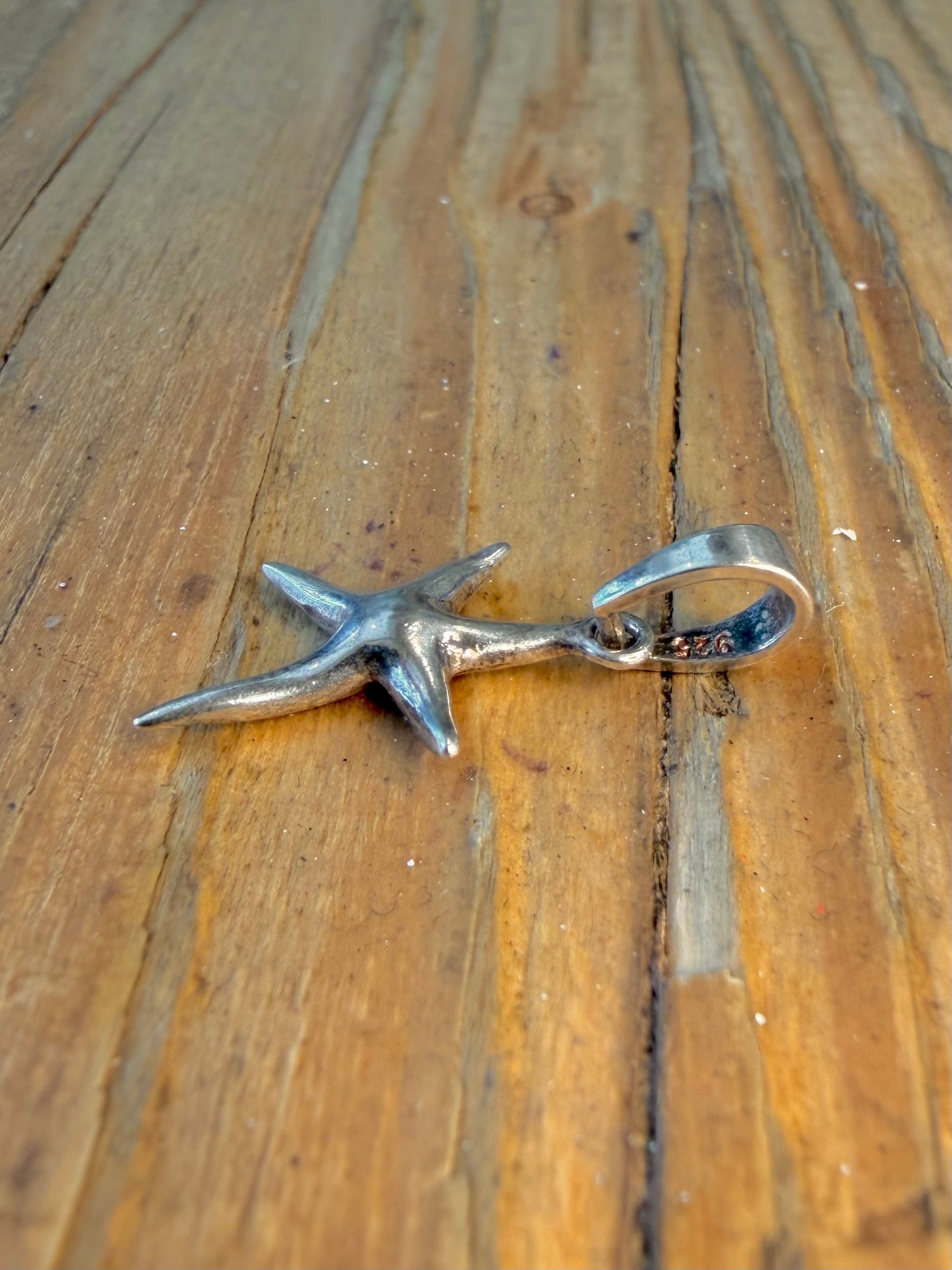 Star Fish 925 Sterling Silver Pendant