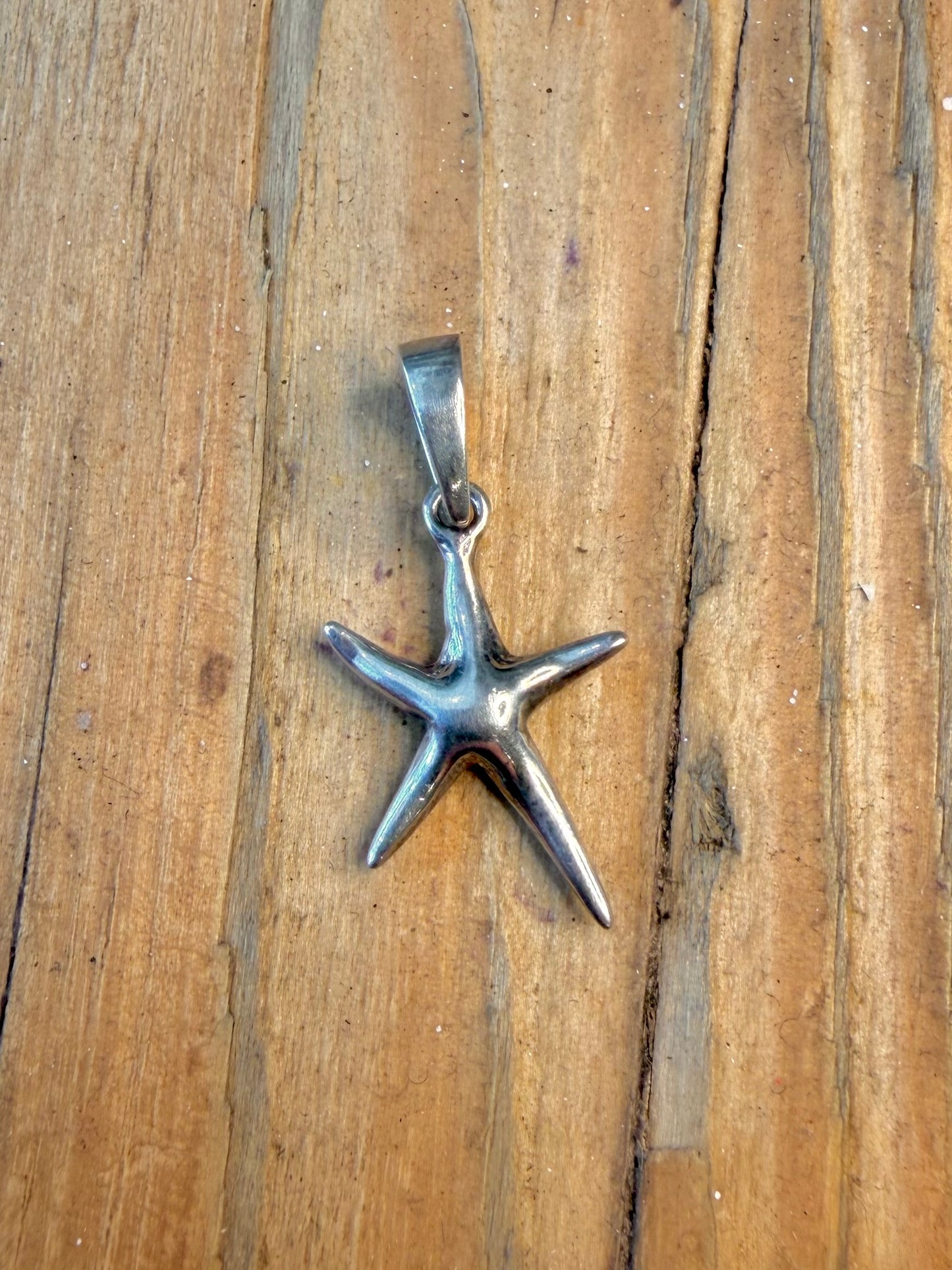 Star Fish 925 Sterling Silver Pendant
