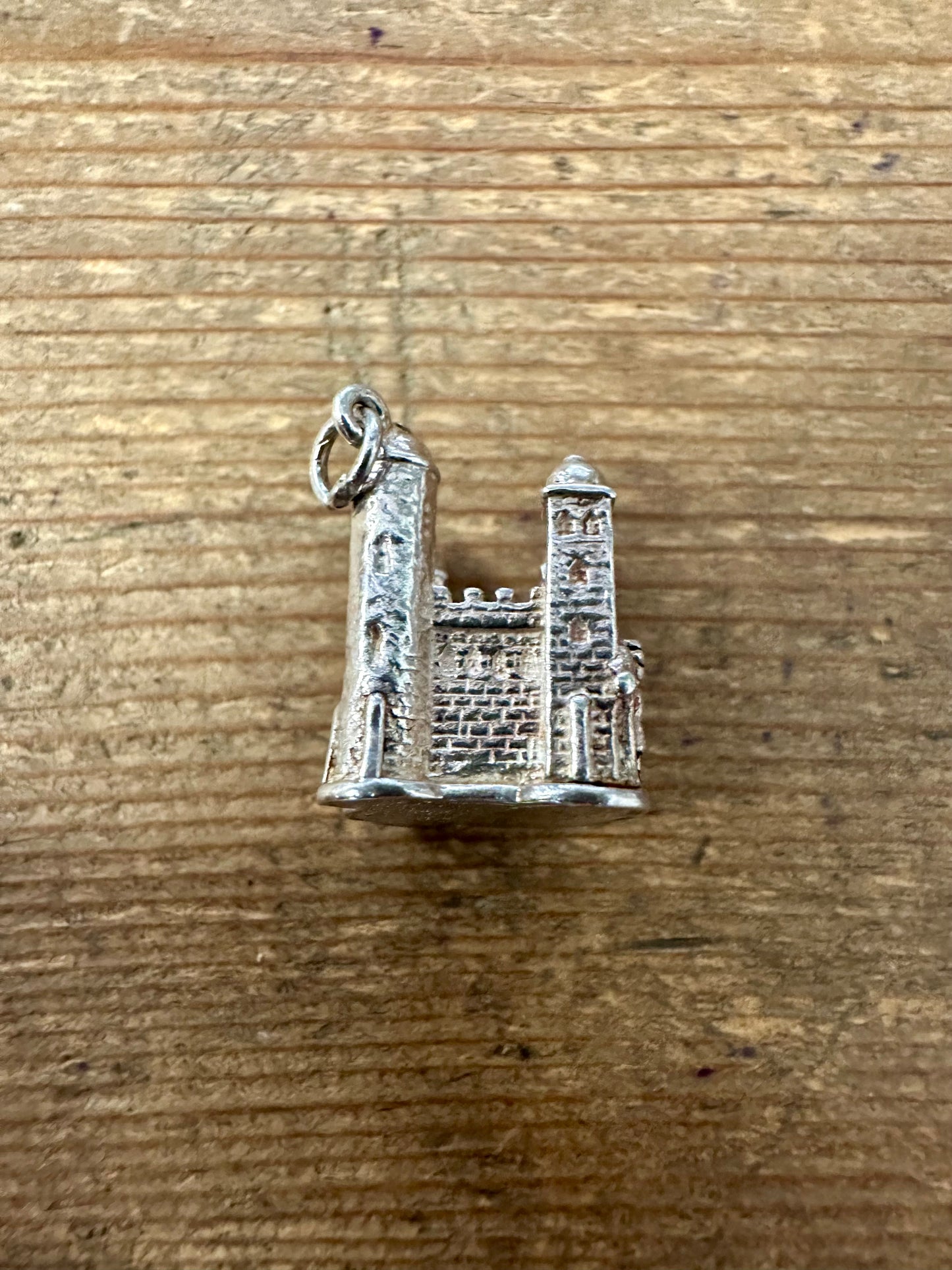 Vintage Tower of London 925 Silver Charm Pendant