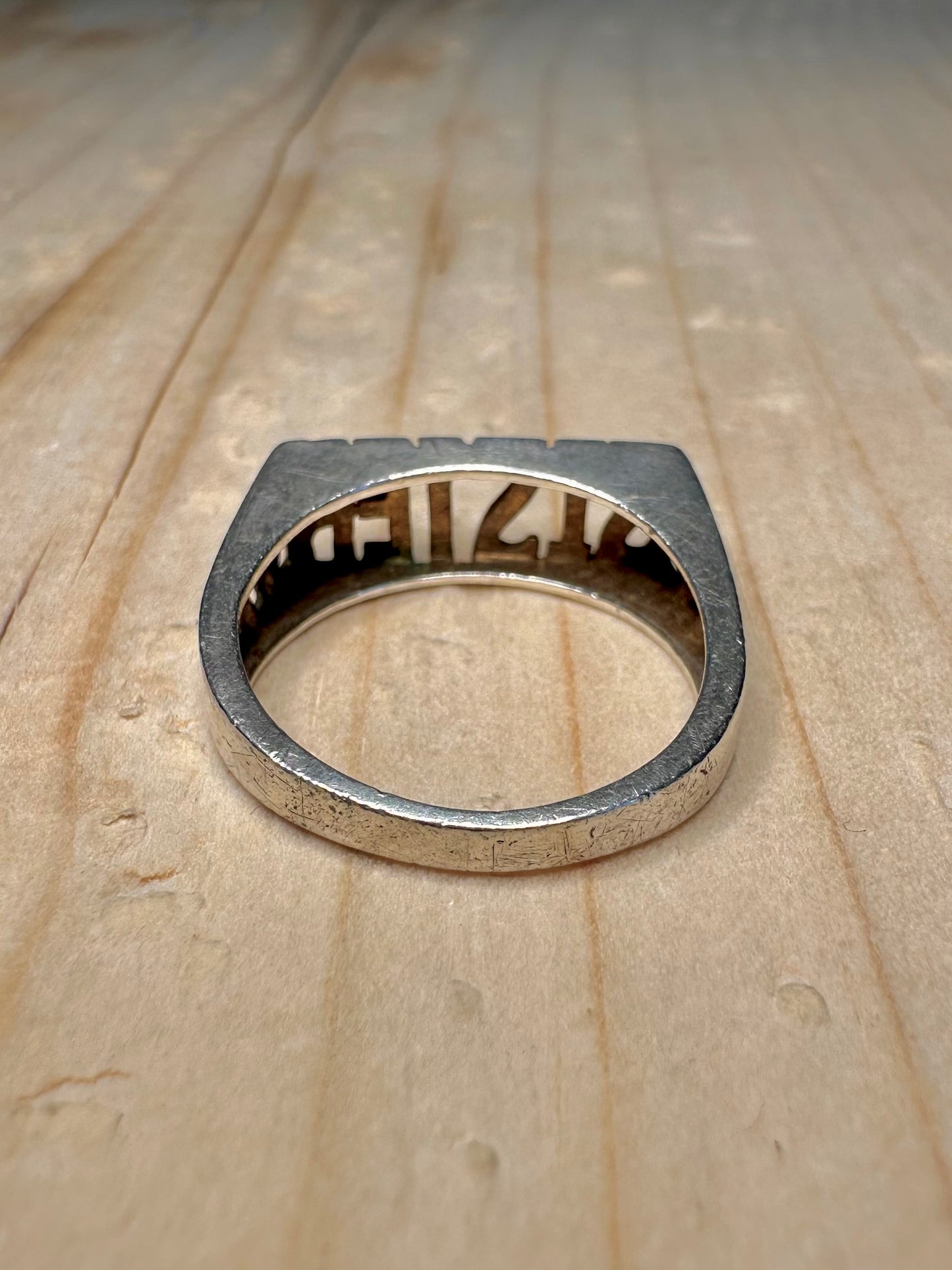 Sister 925 Sterling Silver Size U Ring