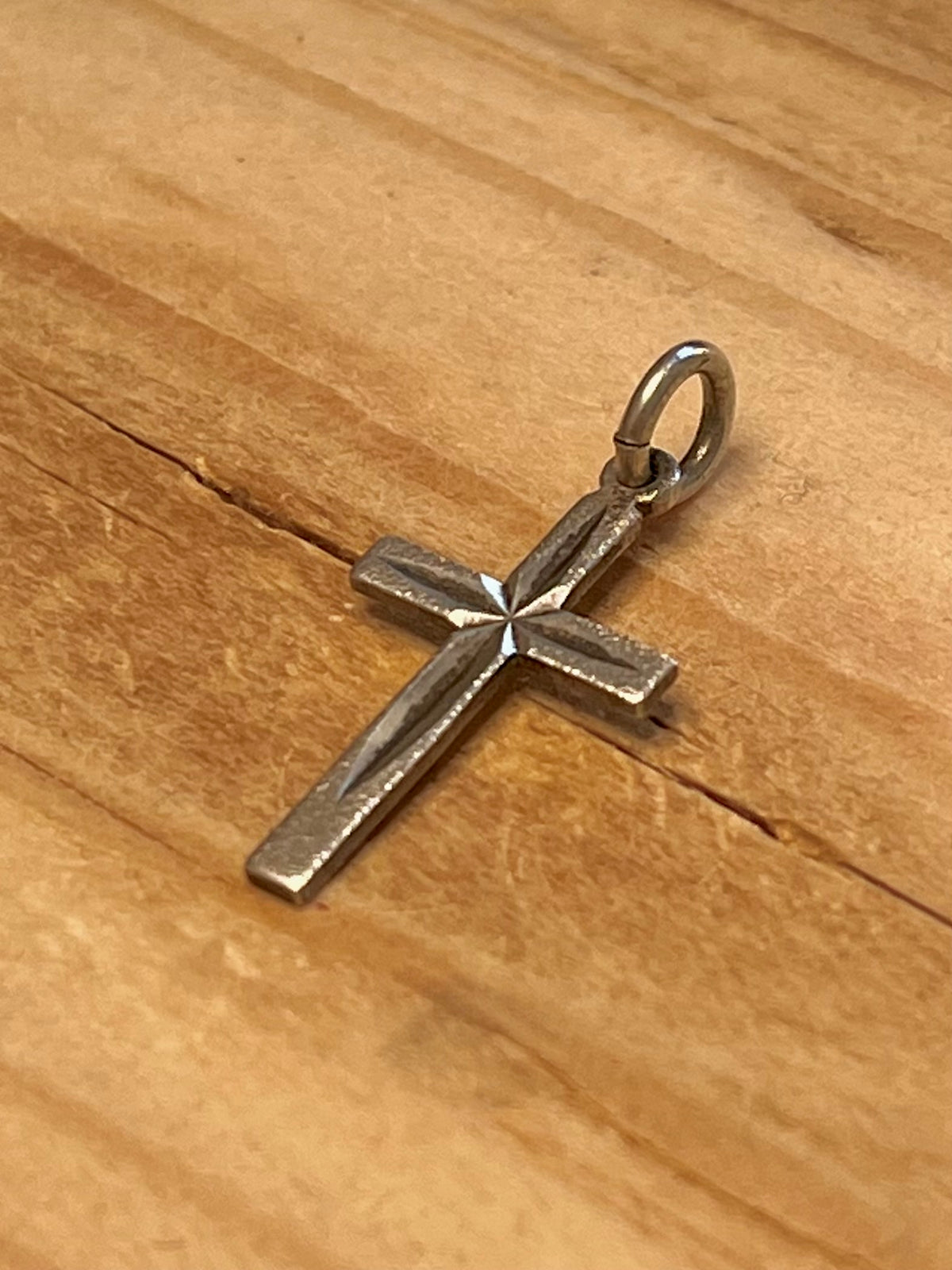 Small Cross 925 Sterling Silver Pendant