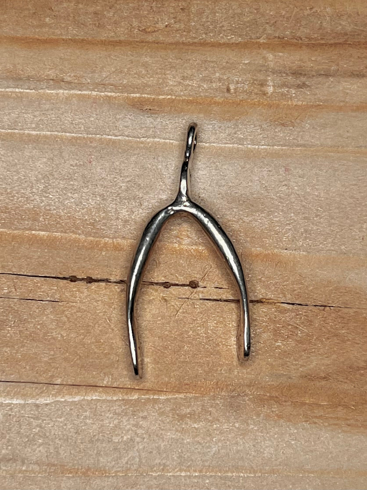 Wish Bone 925 Sterling Silver Pendant
