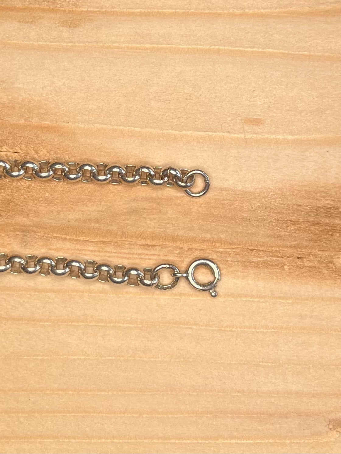 Belcher Link Chain 925 Sterling Silver 24 inch Necklace